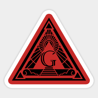 Gozerian Society Light Colors Sticker